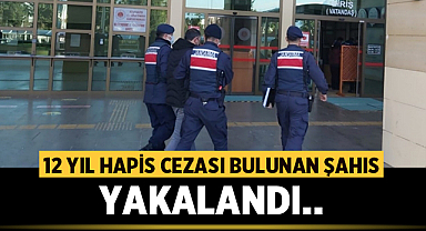 Afyonkarahisar'da hakkında 12 yıl hapis cezası bulunan şahıs yakalandı