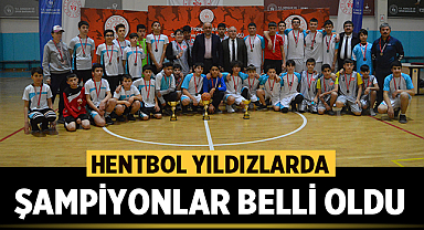 Afyonkarahisar'da Hentbol Yıldızlarda Şampiyonlar belli oldu