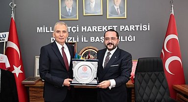 Başkan Zolan'dan MHP'ye ziyaret