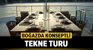 Boğazda Konseptli Tekne Turu