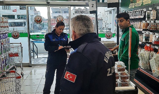 Edremit Belediyesi Market Denetimlerine Devam Ediyor