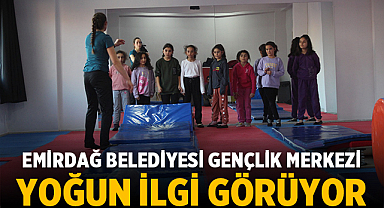 Emirdağ Gençlik Merkezi, gençlerin ilgisini çekmeye devam ediyor