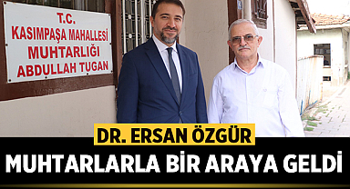 Kamu Denetçiliği Uzmanı Dr. Ersan Özgür muhtarlarla buluştu