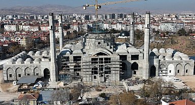 Konya'da 'Ulu Camii' inşaatı yükseliyor