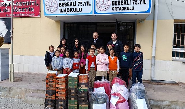 Kulalı öğrencilerin Sömestir hediyeleri Başkan amcalarından