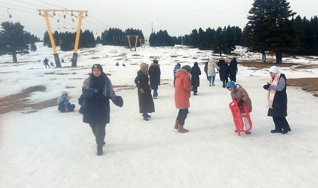 Mudanyalı gençlerden 'Uludağ Milli Park' keyfi