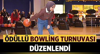 Afyonkarahisar'da Ödüllü Bowling Turnuvası düzenlendi