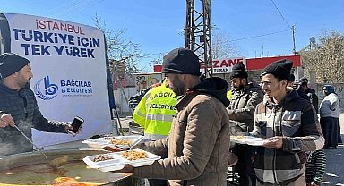 Bağcılar Belediyesi'nden deprem bölgesinde 12 bin kişiye 3 öğün sıcak yemek