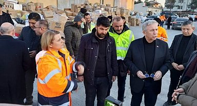 Başkan Hürriyet deprem bölgesinde