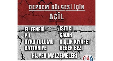 Bayrampaşa, depremzedeler için tek yürek oluyor