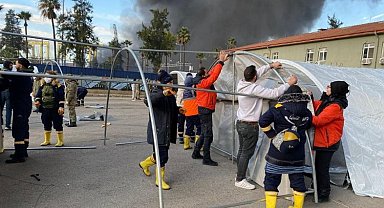 Beylikdüzü İskenderun'da 'Çadır Kent' kuruyor