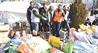 Deprem bölgelerine 45,4 ton mama ulaştırıldı