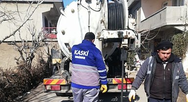 Deprem bölgesinde KASKİ'den seferberlik