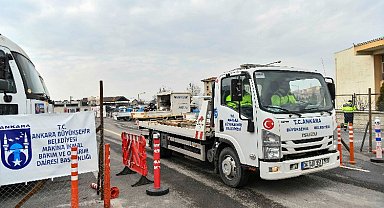 Deprem bölgesine bakım onarım atölyesi kuruldu