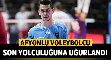 Depremde hayatını kaybeden Afyonlu voleybolcu son yolculuğuna uğurlandı