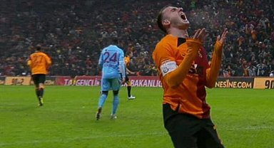 Derbide son gülen Galatasaray