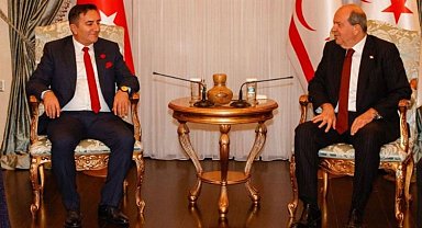 Ersin Tatar KOGİAD heyetini kabul etti