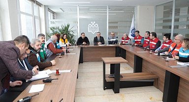 ERÜ'de "Afet Ekibi Toplantısı" gerçekleştirildi