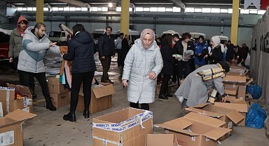 ERÜ'den depremzedelere uzanan desteğe yardım eli