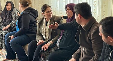 İpsala'daki depremzede ailelere AK Parti'den ziyaret