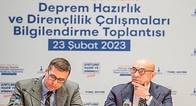 İzmir Afet Planı toplantısı başladı Soyer: “Size yalan söylemeyeceğiz, popülizm yapmayacağız