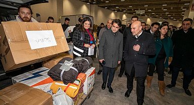 İzmir'den deprem bölgesine destek çığ gibi