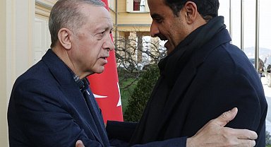 Katar Emiri, felaket sonrası Türkiye'ye gelen ilk lider oldu