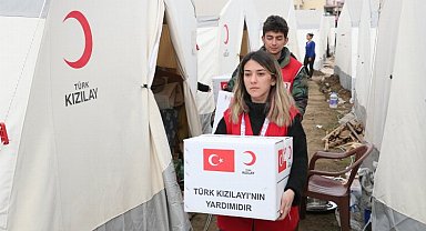Kızılay hijyen malzemeleri dağıtımlarına ağırlık veriyor