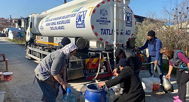 Konya, Hatay'a 'temiz su' sağlıyor