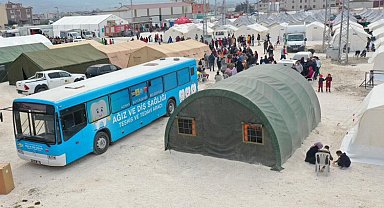 Konya'nın mobil diş aracı Hatay'da