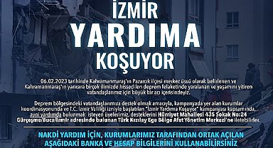 Kurumlar birleşti “İzmir Yardıma Koşuyor