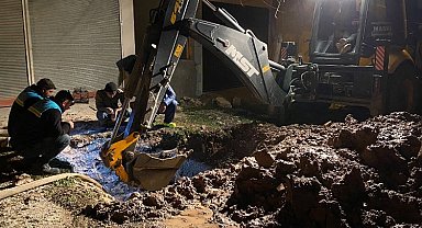 MASKİ, Kahramanmaraş'ta altyapı tamiratını gece-gündüz sürdürüyor