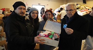 Ödemiş deprem bölgesi için tek yürek oldu 