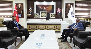 Rektör Gavgalı'dan Belediye Başkanı Savaş Kalaycı'ya İdeyi Ziyaret