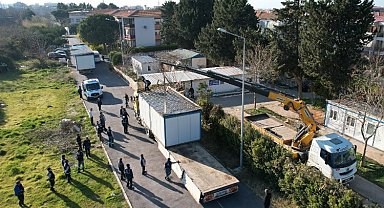 STK Merkezi Konteyner Kent'e gidiyor
