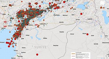 AFAD: Bir ayda 14 bine yakın deprem meydana geldi