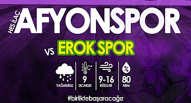 Afjet Afyonspor Erokspor canlı izle