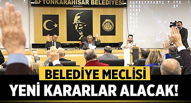 Afyonkarahisar Belediye Meclisi 3 Nisan'da Toplanacak