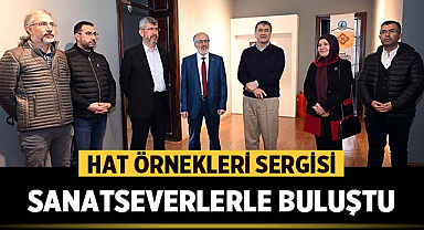 Afyonkarahisar'da Hat Örnekleri Sergisi, Sanatseverlerle Buluştu