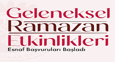 Afyonkarahisar'da Ramazan çadırı kurmak isteyen esnaflara stant çağrısı yapıldı