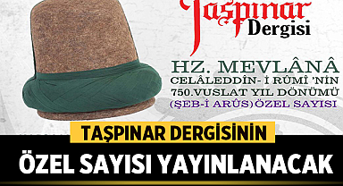 Afyonkarahisar'da Taşpınar Dergisinin özel sayısı yayınlanacak