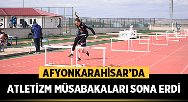 Afyonkarahisar'da Yıldızlar ve Küçükler Atletizm Müsabakaları Tamamlandı!
