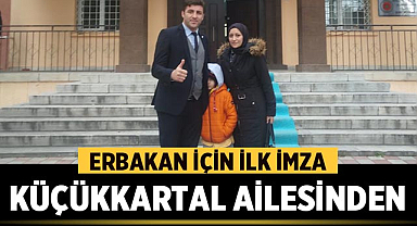 Afyonkarahisar'dan ilk imza Küçükkartal ailesinden geldi