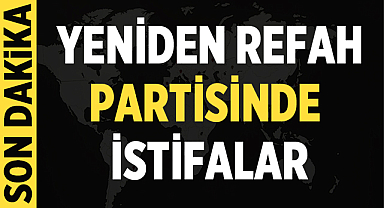 Afyonkarahisar Yeniden Refah Partisinde istifalar!