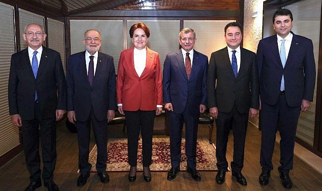 Altılı masa 'Millet İttifakı' protokolünü YSK'ya sunacak