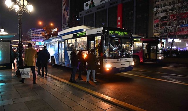 Ankara’da 24 saat ulaşım ramazan ayında da devam edecek
