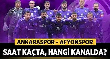 Ankaraspor Afyonspor maçı saat kaçta, hangi kanalda? 