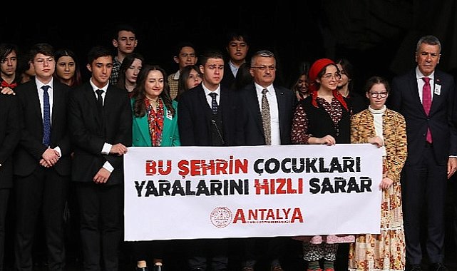 Atatürk'ün Antalya'ya Gelişinin 93. Yıldönümü törenle kutlandı