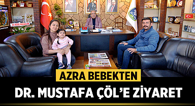 Azra Bebek ve Ailesi, Sandıklı Belediye Başkanı Dr. Mustafa Çöl'ü Ziyaret Etti