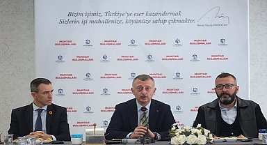 Başkan Büyükakın, İzmitli muhtarlarla bir araya geldi